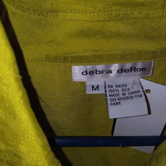 Vintage silk blouse - Picture 3 of 5